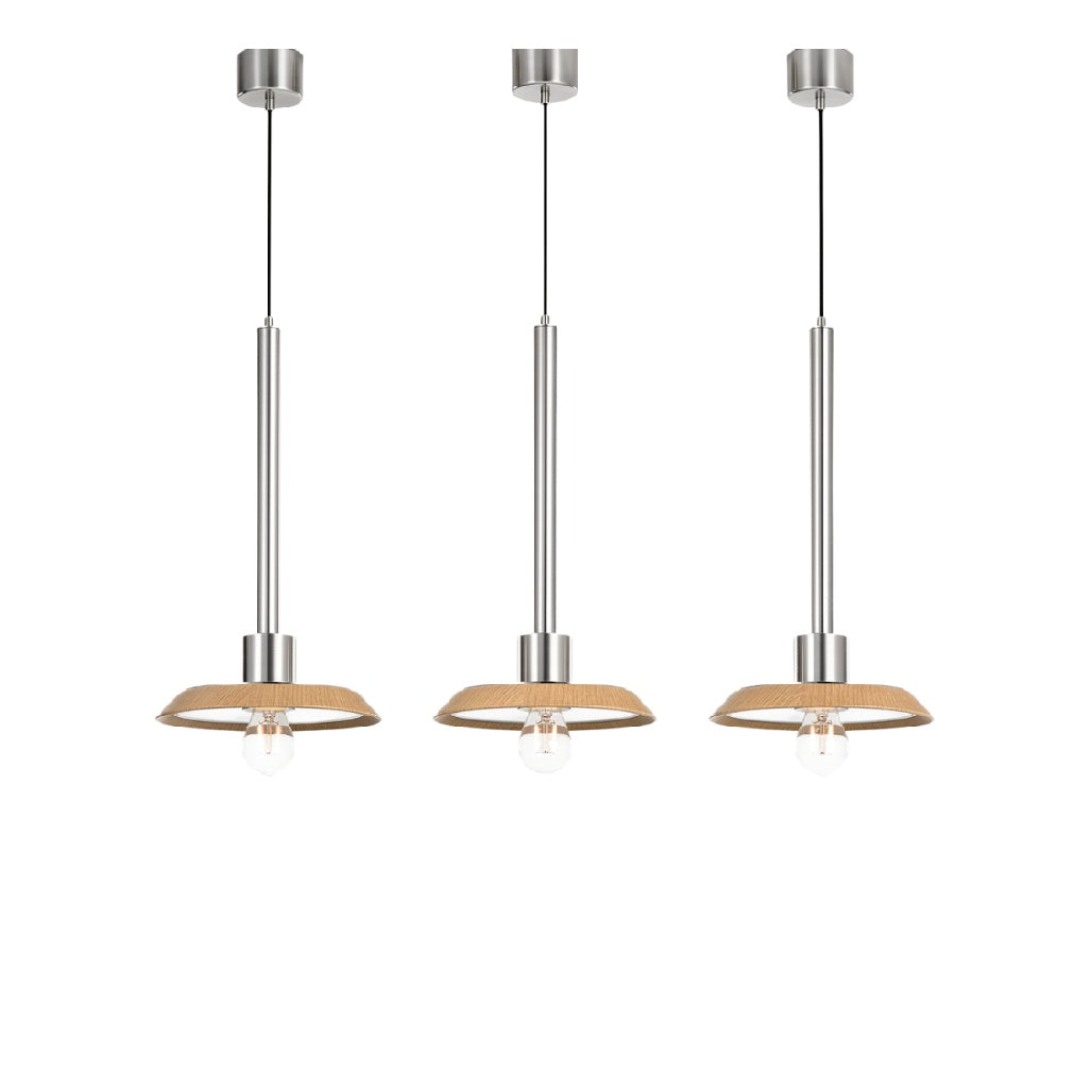 Nowoczesne lampy wiszące z metalowym i wiklinowym wzornictwem
