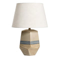 **Lampka stołowa ceramiczna z abażurem**